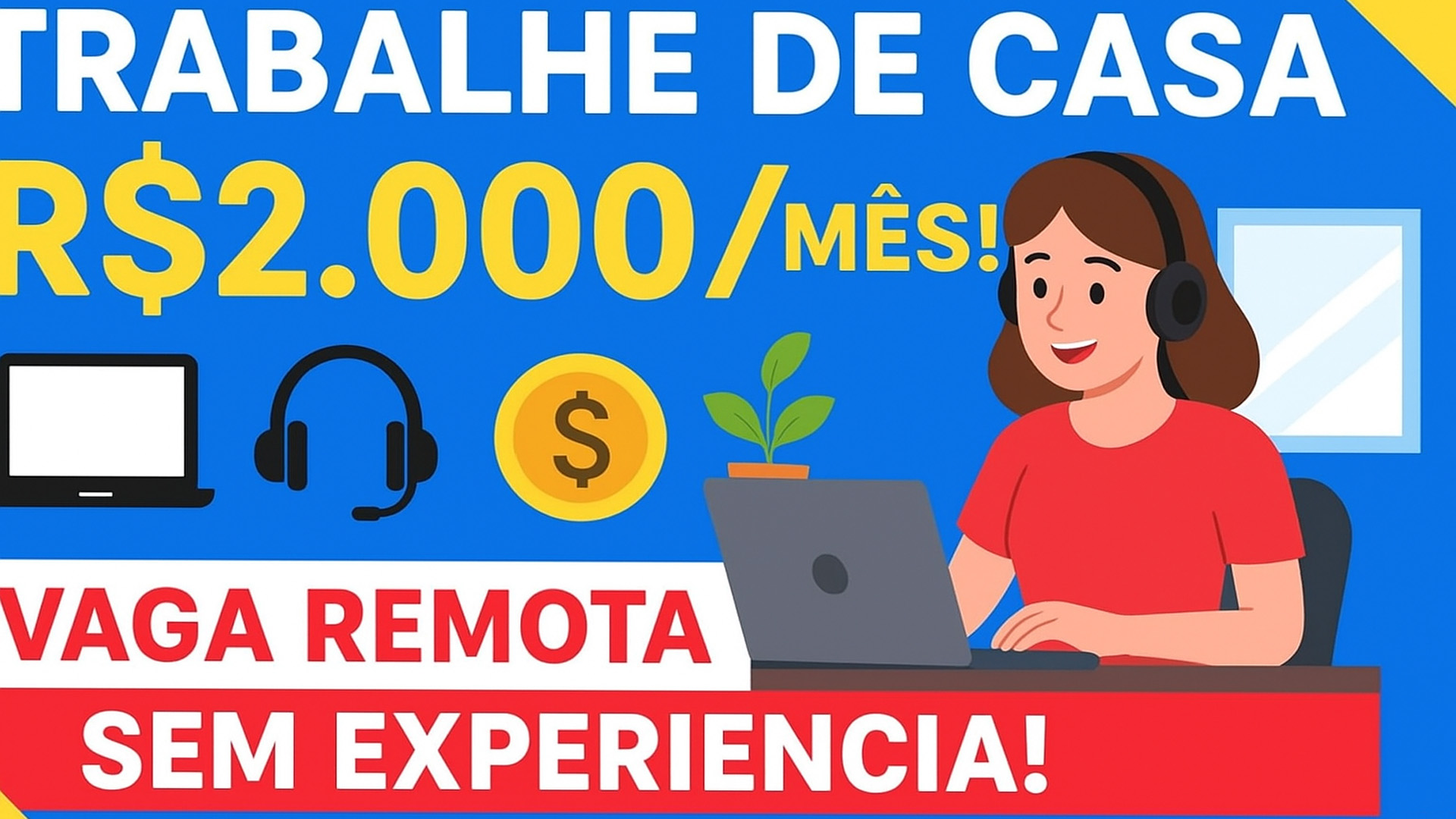 💻 Vaga Home Office: Atendente de Suporte ao Cliente com Salário de R$2. ...